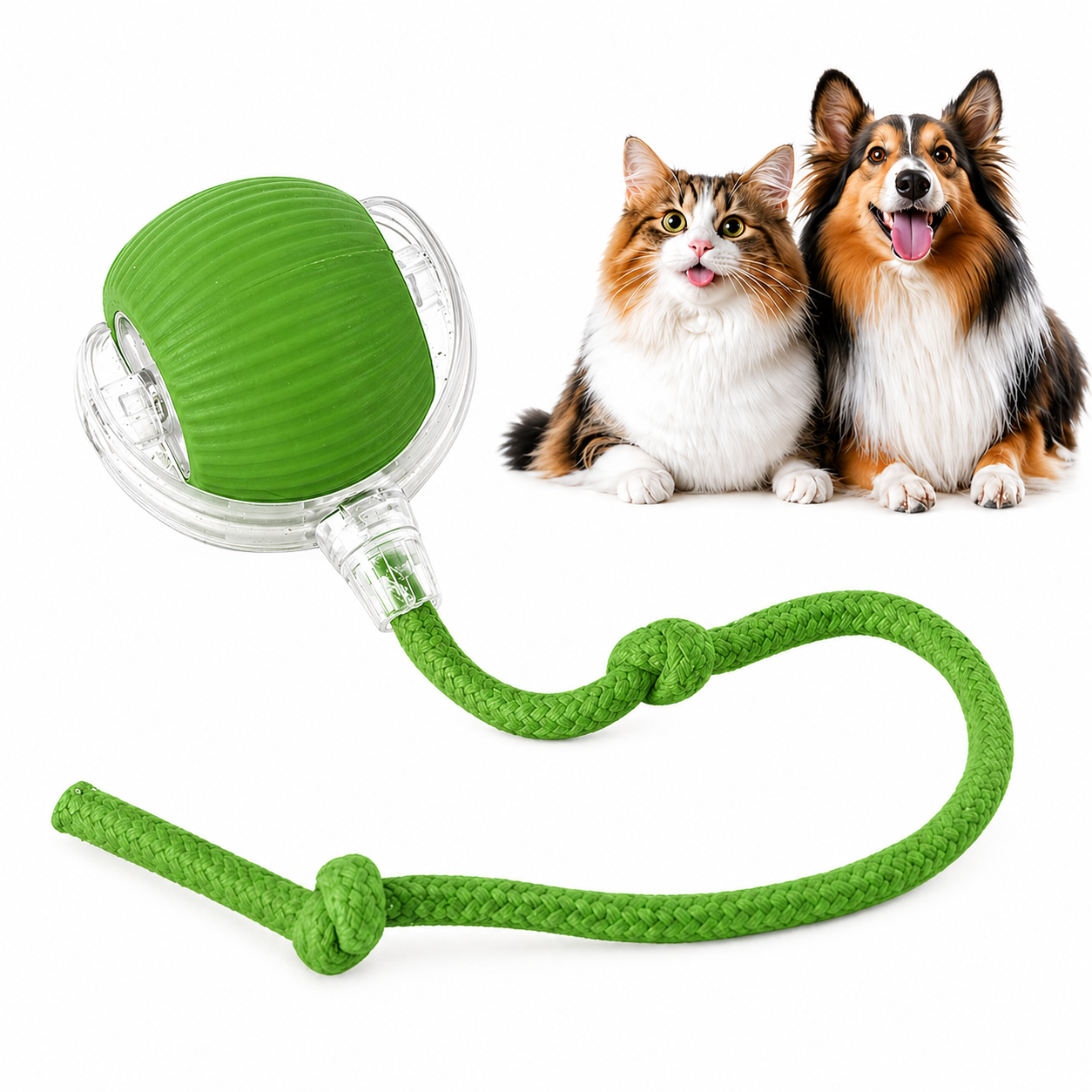 Rolling Fun Ball – Smart Interactive Pet Toy for Dogs & Cats