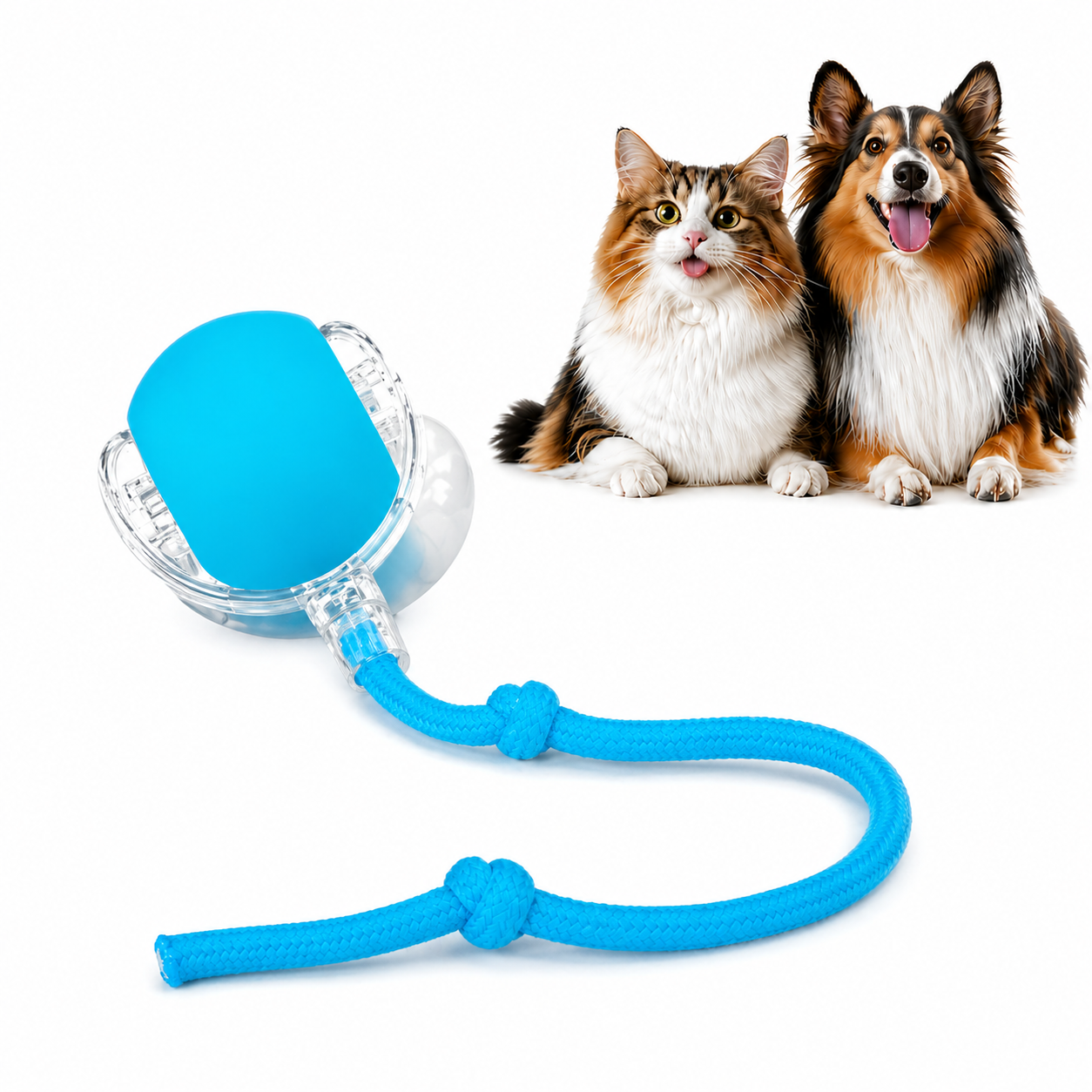 Rolling Fun Ball – Smart Interactive Pet Toy for Dogs & Cats